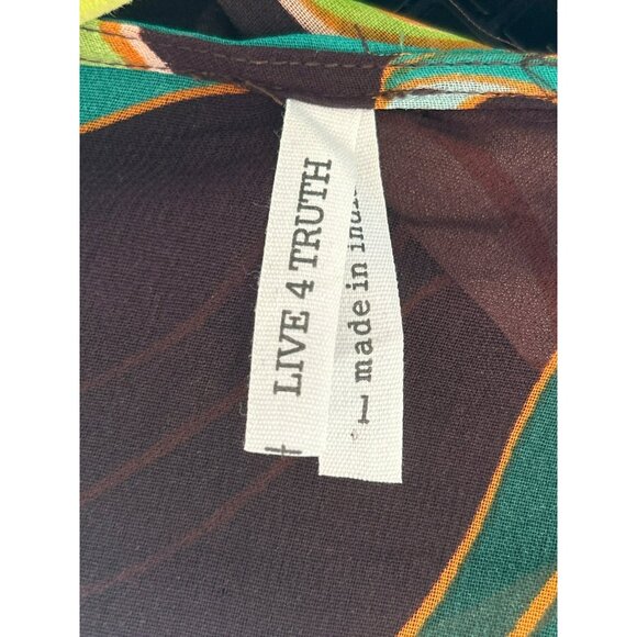 Live 4 Truth Women's Floral Bohemian Retro Kimono Cardigan Sheer Lightweight OS - Picture 3 of 3